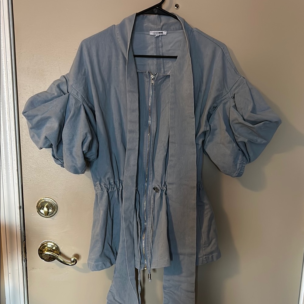 Stylish Blue Women's Jacket
